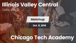 Matchup: Illinois Valley Cent vs. Chicago Tech Academy 2016