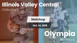 Matchup: Illinois Valley Cent vs. Olympia  2016