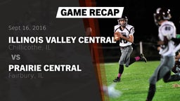 Recap: Illinois Valley Central  vs. Prairie Central  2016