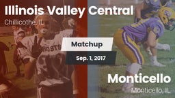 Matchup: Illinois Valley Cent vs. Monticello  2017