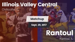 Matchup: Illinois Valley Cent vs. Rantoul  2017