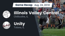 Recap: Illinois Valley Central  vs. Unity  2018