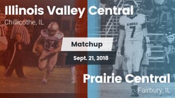 Matchup: Illinois Valley Cent vs. Prairie Central  2018