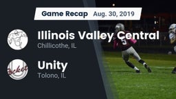 Recap: Illinois Valley Central  vs. Unity  2019