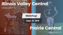 Matchup: Illinois Valley Cent vs. Prairie Central  2019