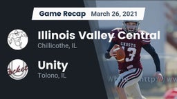 Recap: Illinois Valley Central  vs. Unity  2021