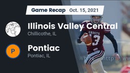 Recap: Illinois Valley Central  vs. Pontiac  2021
