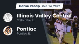 Recap: Illinois Valley Central  vs. Pontiac  2022