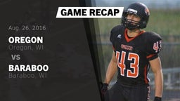 Recap: Oregon  vs. Baraboo  2016