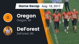 Recap: Oregon  vs. DeForest  2017