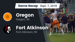 Recap: Oregon  vs. Fort Atkinson  2018