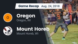 Recap: Oregon  vs. Mount Horeb  2018