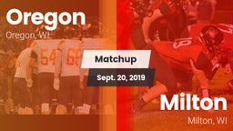 Matchup: Oregon vs. Milton  2019