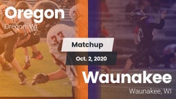 Matchup: Oregon vs. Waunakee  2020