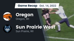 Recap: Oregon  vs. Sun Prairie West  2022
