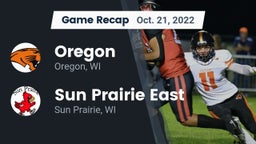 Recap: Oregon  vs. Sun Prairie East  2022