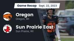 Recap: Oregon  vs. Sun Prairie East  2023
