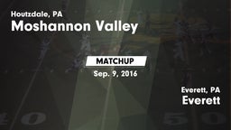 Matchup: Moshannon Valley vs. Everett  2016