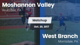 Matchup: Moshannon Valley vs. West Branch  2017