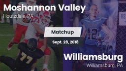Matchup: Moshannon Valley vs. Williamsburg  2018