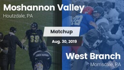 Matchup: Moshannon Valley vs. West Branch  2019