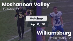 Matchup: Moshannon Valley vs. Williamsburg  2019