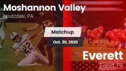 Matchup: Moshannon Valley vs. Everett  2020
