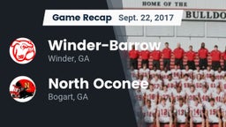 Recap: Winder-Barrow  vs. North Oconee  2017