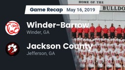 Recap: Winder-Barrow  vs. Jackson County  2019