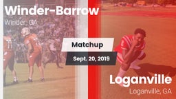 Matchup: Winder-Barrow vs. Loganville  2019