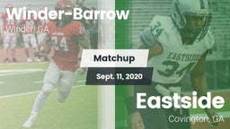 Matchup: Winder-Barrow vs. Eastside  2020