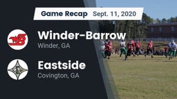 Recap: Winder-Barrow  vs. Eastside  2020