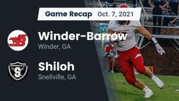 Recap: Winder-Barrow  vs. Shiloh  2021