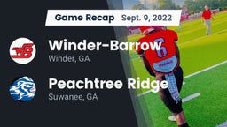 Recap: Winder-Barrow  vs. Peachtree Ridge  2022