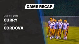 Recap: Curry  vs. Cordova  2015