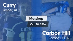 Matchup: Curry vs. Carbon Hill  2016