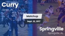 Matchup: Curry vs. Springville  2017