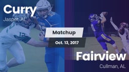 Matchup: Curry vs. Fairview  2017