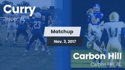 Matchup: Curry vs. Carbon Hill  2017