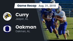 Recap: Curry  vs. Oakman  2018