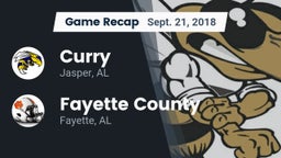 Recap: Curry  vs. Fayette County  2018