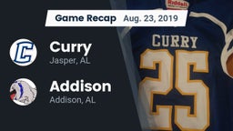 Recap: Curry  vs. Addison  2019