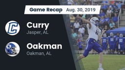 Recap: Curry  vs. Oakman  2019