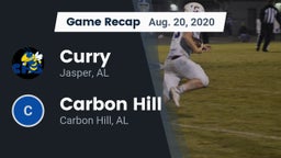 Recap: Curry  vs. Carbon Hill  2020