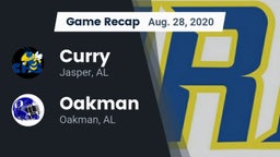 Recap: Curry  vs. Oakman  2020