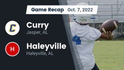 Recap: Curry  vs. Haleyville  2022