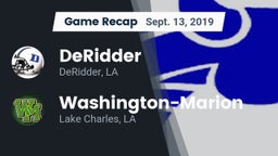 Recap: DeRidder  vs. Washington-Marion  2019