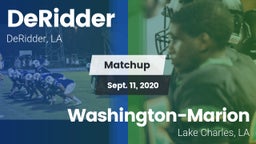 Matchup: DeRidder vs. Washington-Marion  2020