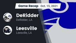 Recap: DeRidder  vs. Leesville  2021