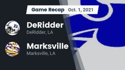 Recap: DeRidder  vs. Marksville  2021